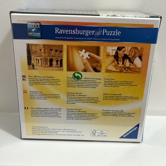 RAVENSBURGER Crazy Cat Alphabet Puzzle 1000 Piece NEW/SEALED Kitty Kitties - Picture 4 of 4